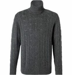 Cipriani Rollkragen-Pullover BL40/8241/112075 Rollkragenpullover, Reines Kaschmir, Anthrazit meliert, Anthrazit
