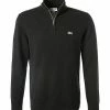 LACOSTE Pullover AH1953/031 Troyer, Classic Fit, Wolle, Schwarz 2 LACOSTE Pullover AH1953/031 Troyer, Classic Fit, Wolle, Schwarz -striangebote 355826 norm