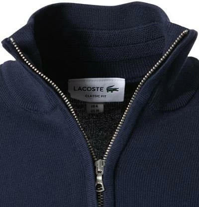LACOSTE Troyer AH1980/166 Classic Fit, Baumwolle, Marineblau 4 LACOSTE Troyer AH1980/166 Classic Fit, Baumwolle, Marineblau – Bild 2