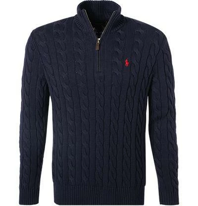 Polo Ralph Lauren Pullover 710810841/001 Troyer, Baumwolle, Navy, Marine 3 Polo Ralph Lauren Pullover 710810841/001 Troyer, Baumwolle, Navy, Marine