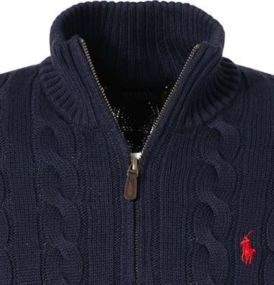 Polo Ralph Lauren Pullover 710810841/001 Troyer, Baumwolle, Navy, Marine 4 Polo Ralph Lauren Pullover 710810841/001 Troyer, Baumwolle, Navy, Marine – Bild 2