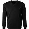 Fred Perry Pullover K9600/102 Wolle, Schwarz -striangebote 357344 norm