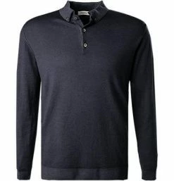 CROSSLEY Pullover Herik/700 Wolle, Marineblau