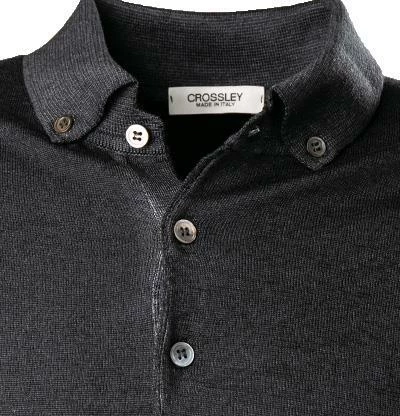 CROSSLEY Pullover Herik/900 Wolle, Schwarz 4 CROSSLEY Pullover Herik/900 Wolle, Schwarz – Bild 2