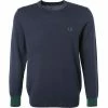 Fred Perry Pullover K9539/608 Wolle, Navy -striangebote 357421 norm