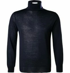 BALDESSARINI Rollkragen-Pullover B4 30002.5001/630 Rollkragenpullover, Schurwolle, Nachtblau
