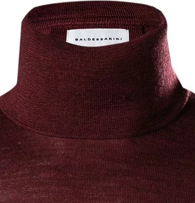 BALDESSARINI Rollkragen-Pullover B4 30002.5001/830 Rollkragenpullover, Schurwolle, Aubergine meliert, Aubergine 4 BALDESSARINI Rollkragen-Pullover B4 30002.5001/830 Rollkragenpullover, Schurwolle, Aubergine meliert, Aubergine – Bild 2