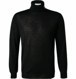 BALDESSARINI Rollkragen-Pullover B4 30002.5001/900 Rollkragenpullover, Schurwolle, Schwarz