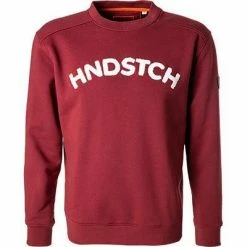 handstich Sweatshirt Filip-P 51/2021/5016/488 Baumwolle, Bordeaux