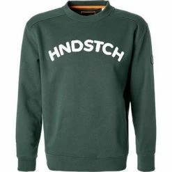 handstich Sweatshirt Filip-P 51/2021/5016/585 Baumwolle, Tannengrün