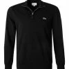 LACOSTE Troyer AH1980/031 Classic Fit, Baumwolle, Schwarz , Schwarz