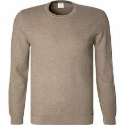 OLYMP Casual Level Five Body Fit 0152/11/57 Pullover, Baumwolle, Camel meliert, Camel
