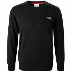 NORTH SAILS Pullover 451001-000/0999 Kollektion by Prada, Regular Fit, Wolle wasserabweisend, Schwarz , Schwarz