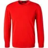 Maerz Pullover 490500/4 Merinowolle, Rot, Dunkelrot