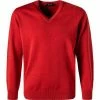 Maerz V-Pullover 490400/4 Merinowolle, Rot, Blutrot 2 Maerz V-Pullover 490400/4 Merinowolle, Rot, Blutrot -striangebote 359622 norm