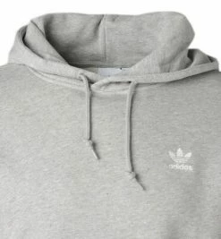 adidas ORIGINALS Essential Hoodie grey FM9958 Baumwolle, Hellgrau meliert -striangebote 359790 norm2