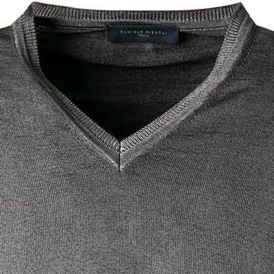 DANIELE FIESOLI Pullover 0001/11 Merinowolle, Grau 5 DANIELE FIESOLI Pullover 0001/11 Merinowolle, Grau – Bild 3