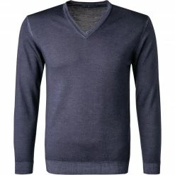DANIELE FIESOLI Pullover 0001/24 Merinowolle, Nachtblau