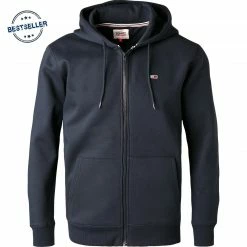 TOMMY JEANS Sweatjacke DM0DM09592/C87 Baumwolle, Blau, Navy
