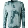 JUVIA Sweatshirt 92015094/91/412 Baumwolle, Türkis gemustert, Türkis
