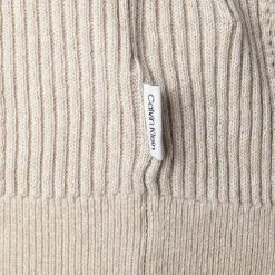 Calvin Klein Pullover K10K106952/AEV Baumwolle-Seide, Beige meliert, Beige -striangebote 361029 norm3
