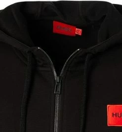 HUGO Sweatjacke Daple 50447972/001 Baumwolle, Schwarz 8 HUGO Sweatjacke Daple 50447972/001 Baumwolle, Schwarz -striangebote 361159 norm2