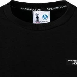 NORTH SAILS Pullover 451011-000/0999 Sweatshirt, Kollektion by Prada, Baumwolle, Schwarz -striangebote 362444 norm2