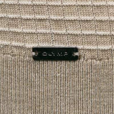 OLYMP Casual Level Five B. F. Pullover 5356/75/57 Body Fit, Baumwolle, Camel meliert, Camel 6 OLYMP Casual Level Five B. F. Pullover 5356/75/57 Body Fit, Baumwolle, Camel meliert, Camel – Bild 4