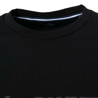 HACKETT Sweatshirt HM580877/999 Classic Fit, Baumwolle, Schwarz 5 HACKETT Sweatshirt HM580877/999 Classic Fit, Baumwolle, Schwarz – Bild 3