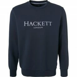 HACKETT Sweatshirt HM580877/5EZ Classic Fit, Baumwolle, Navy