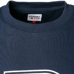 TOMMY JEANS Pullover DM0DM10661/C87 Sweatshirt, Baumwolle, Navy -striangebote 363961 norm2