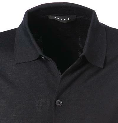 Falke Pullover Polokragen 60091/6437 Cardigan, Wolle waschbar, Nachtblau 5 Falke Pullover Polokragen 60091/6437 Cardigan, Wolle waschbar, Nachtblau – Bild 3