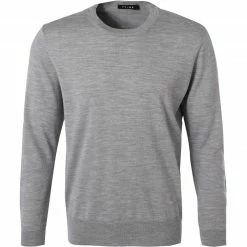 Falke Pullover 60128/3390 Schurwolle, Grau meliert, Grau