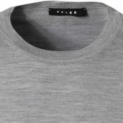 Falke Pullover 60128/3390 Schurwolle, Grau meliert, Grau -striangebote 364488 norm2