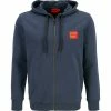 HUGO Sweatjacke Daple 50447972/405 Baumwolle, Dunkelblau 2 HUGO Sweatjacke Daple 50447972/405 Baumwolle, Dunkelblau -striangebote 365076 master