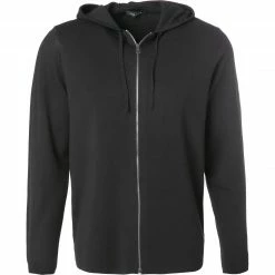 Falke Strickjacke 60137/3000 Schurwolle, Schwarz