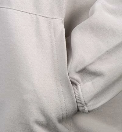 JUVIA Hoodie 92014008/07/919 Casual Fit, Baumwolle, Grau 6 JUVIA Hoodie 92014008/07/919 Casual Fit, Baumwolle, Grau – Bild 4