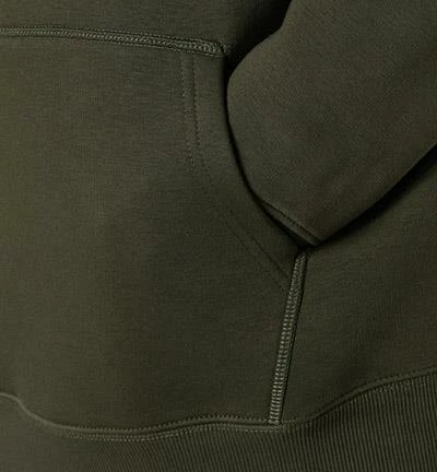 ALPHA INDUSTRIES Red Stripe Hoodie 178314/257 Baumwolle, Dunkelgrün 6 ALPHA INDUSTRIES Red Stripe Hoodie 178314/257 Baumwolle, Dunkelgrün – Bild 4