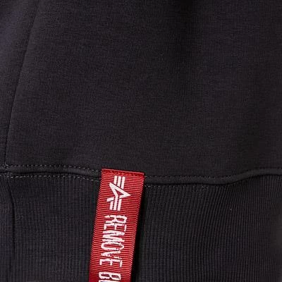 ALPHA INDUSTRIES Sweater Small Logo 188307/466 Sweatshirt, Baumwolle, Dunkelgrau 6 ALPHA INDUSTRIES Sweater Small Logo 188307/466 Sweatshirt, Baumwolle, Dunkelgrau – Bild 4