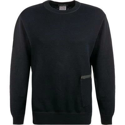 Falke Pullover 60149/6437 Baumwolle, Nachtblau 4 Falke Pullover 60149/6437 Baumwolle, Nachtblau – Bild 2