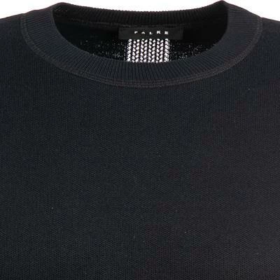 Falke Pullover 60149/6437 Baumwolle, Nachtblau 5 Falke Pullover 60149/6437 Baumwolle, Nachtblau – Bild 3