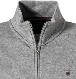 Gant Cardigan 2048004/93 Sweatjacke, Baumwolle, Grau meliert, Grau 8 Gant Cardigan 2048004/93 Sweatjacke, Baumwolle, Grau meliert, Grau -striangebote 368684 norm2