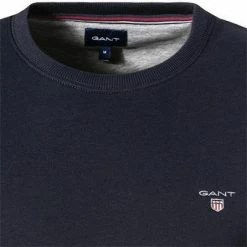 Gant Pullover 2046072/433 Sweatshirt, Baumwolle, Nachtblau -striangebote 368691 norm2