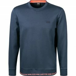 BOSS Sweatshirt Salbo 50452472/410 Baumwolle, Navy