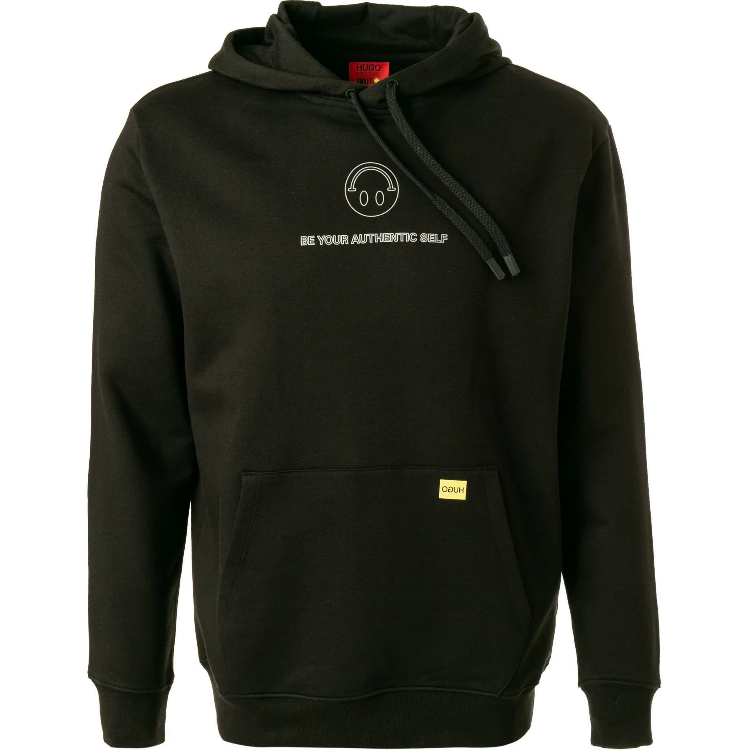 HUGO Hoodie Deatles 50454111/001 Baumwolle, Schwarz 3 HUGO Hoodie Deatles 50454111/001 Baumwolle, Schwarz
