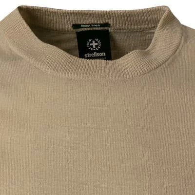 Strellson Pullover Lance 30027483/103 Regular Fit, Reines Leinen, Creme 5 Strellson Pullover Lance 30027483/103 Regular Fit, Reines Leinen, Creme – Bild 3