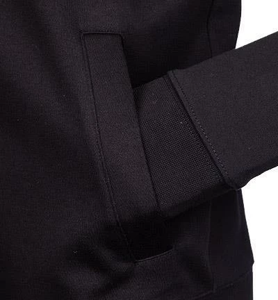 HUGO Sweatjacke Deerio 50456839/002 Baumwolle, Schwarz, Black 6 HUGO Sweatjacke Deerio 50456839/002 Baumwolle, Schwarz, Black – Bild 4