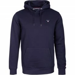 Gant Hoodie 2047017/433 Baumwolle, Nachtblau