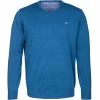 Fynch-Hatton Pullover SFPK 211/634 Baumwolle, Azurblau meliert, Azurblau -striangebote 370453 master