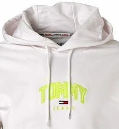 TOMMY JEANS Hoodie DM0DM10628/YBR Baumwolle, Weiß -striangebote 370812 norm2